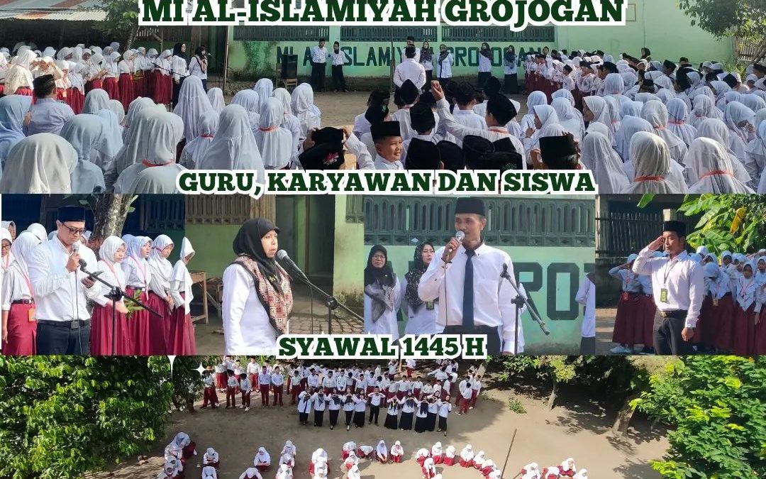 Halal Bihalal MI AL-Islamiyah Grojogan