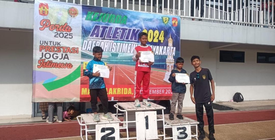 Narendra Sang Juara Sprint 100 Meter Piala Ratu Hemas