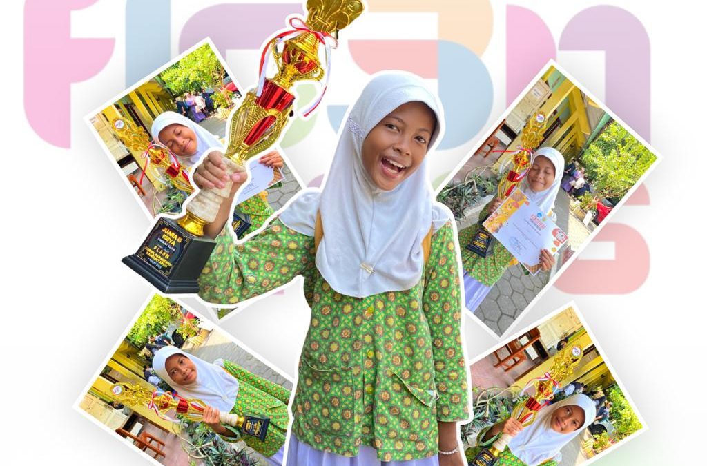 Aleena Sabet Juara 3 Kriya dan Raihana Juara 3 Menulis Cerita di Ajang FLS3N Banguntapan Tahun 2026